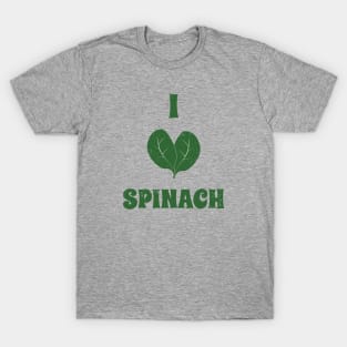 I Love Spinach Veggie Lovers T-Shirt